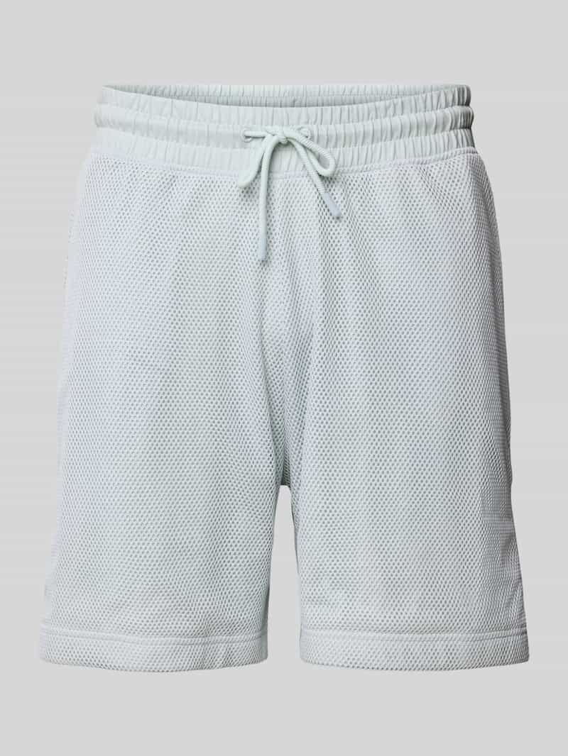 Boss Orange Korte broek met elastische band model 'Summermesh'