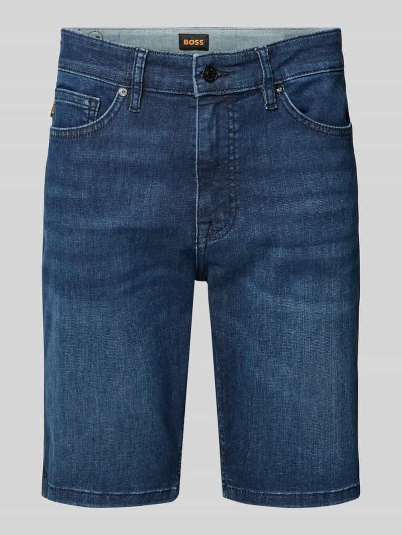 Boss Orange Slim fit korte jeans in 5-pocketmodel model 'Delaware'