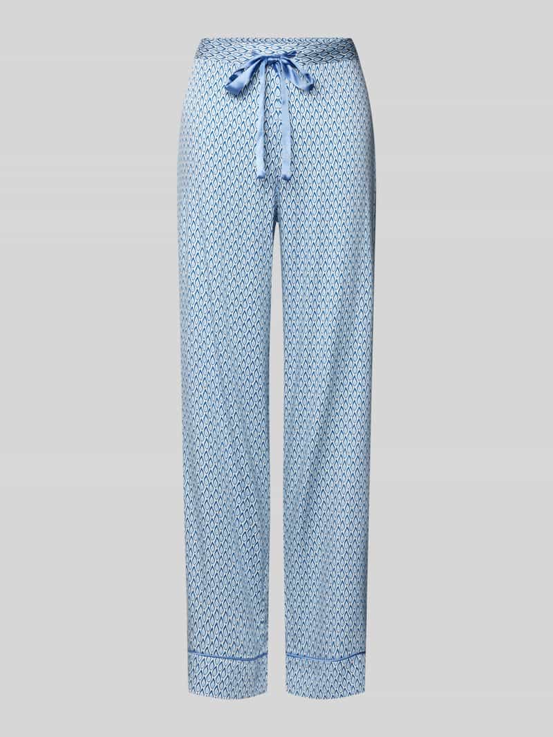 CCDK Copenhagen Straight leg pyjamabroek met tunnelkoord model 'Janet'