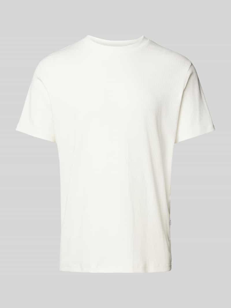 Selected Homme T-shirt met labeldetail, model 'SPENCER'
