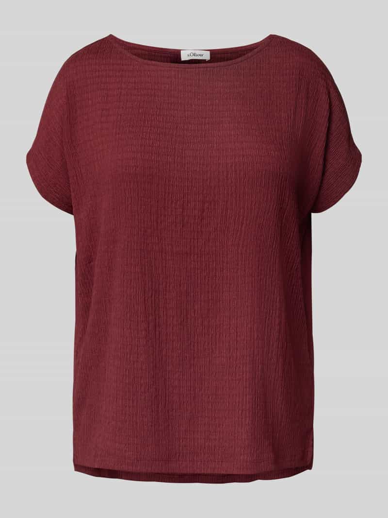s.Oliver RED LABEL Relaxed fit T-shirt met stretch