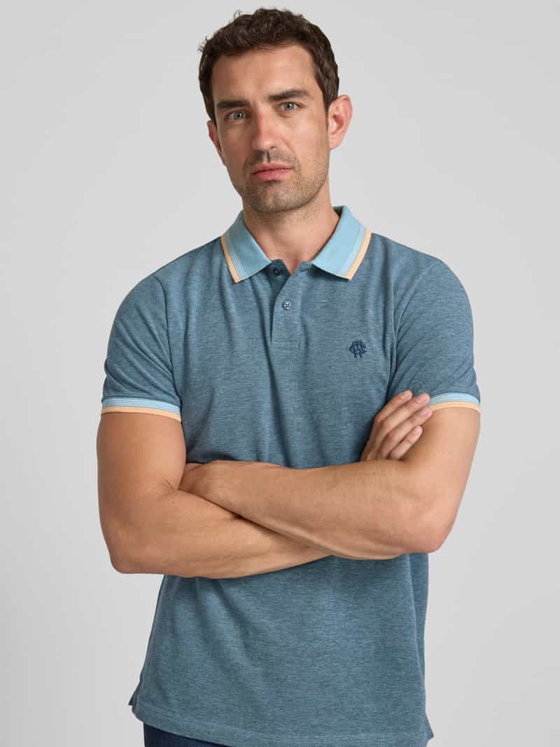 MCNEAL Poloshirt met labelstitching