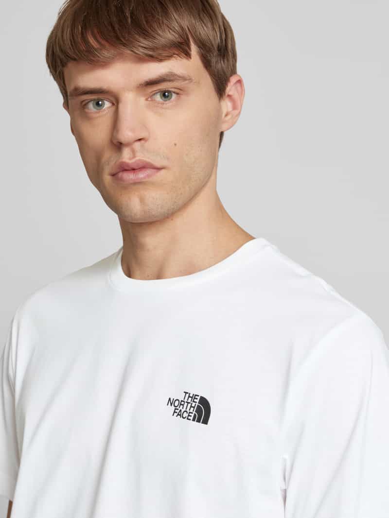 The North Face T-shirt met labelprint model 'Simple dome'