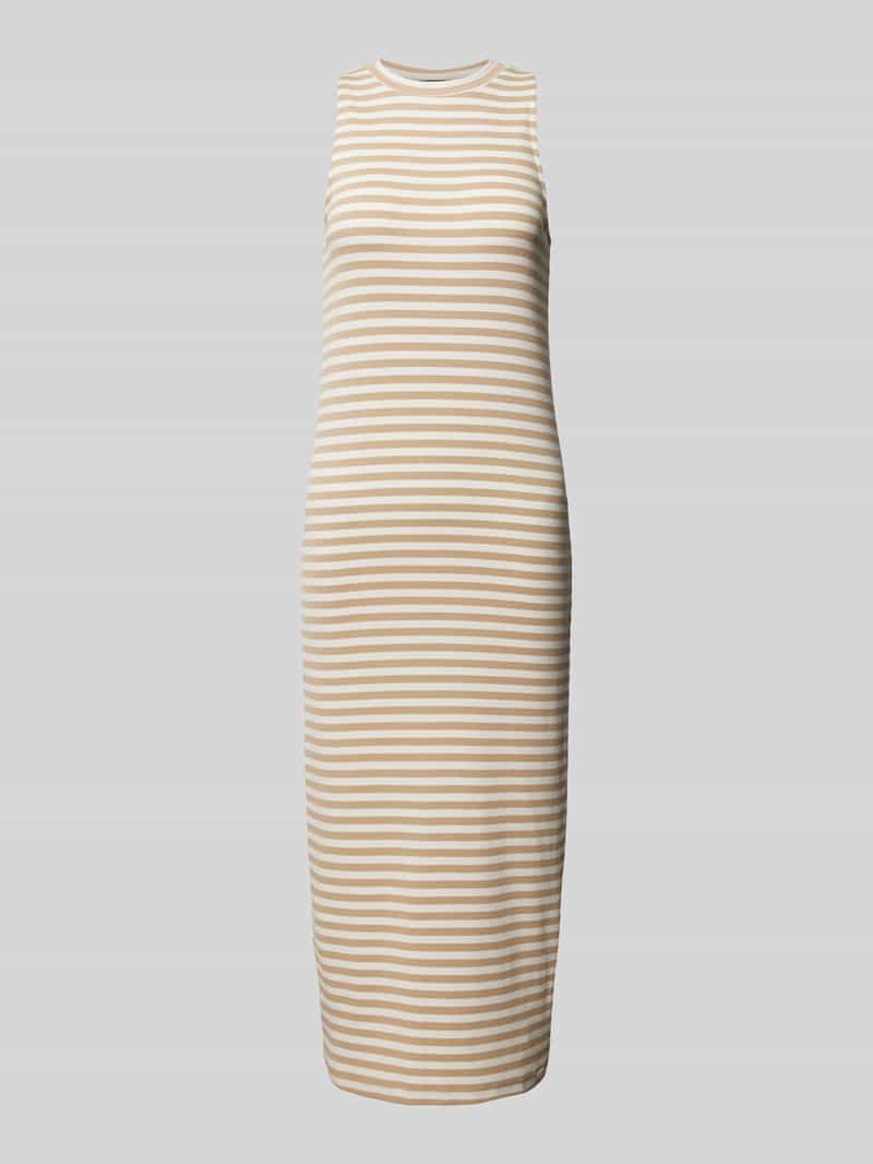 QS Midi-jurk met ronde hals