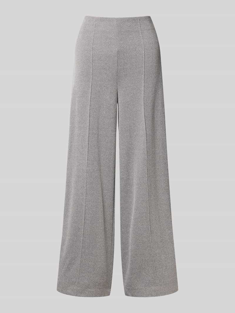 Ichi Stoffen broek met achterzakken model 'KATE'