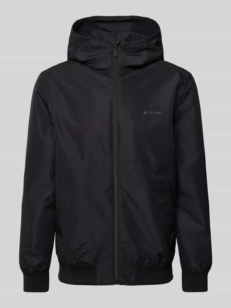 Mazine Blouson met labelprint