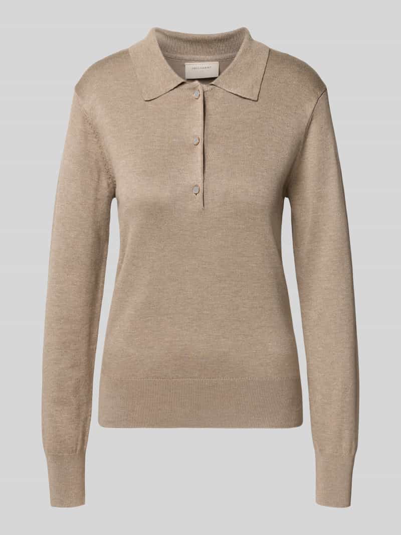 FREE QUENT Regular fit shirt met lange mouwen van viscosemix model 'Katie'
