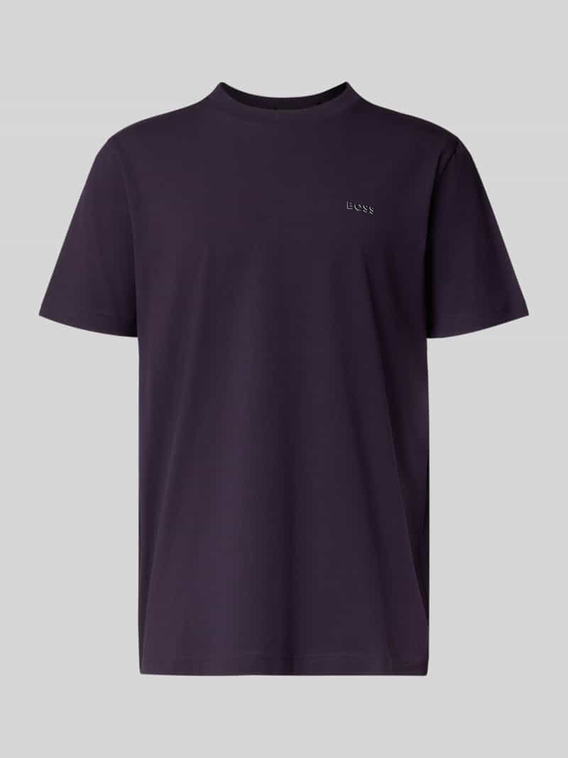 BOSS Green Regular fit T-shirt van katoenmix model 'TEE'