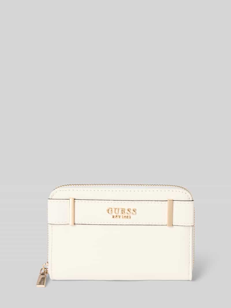 Guess Portemonnee met labelapplicatie model 'ANADELA'