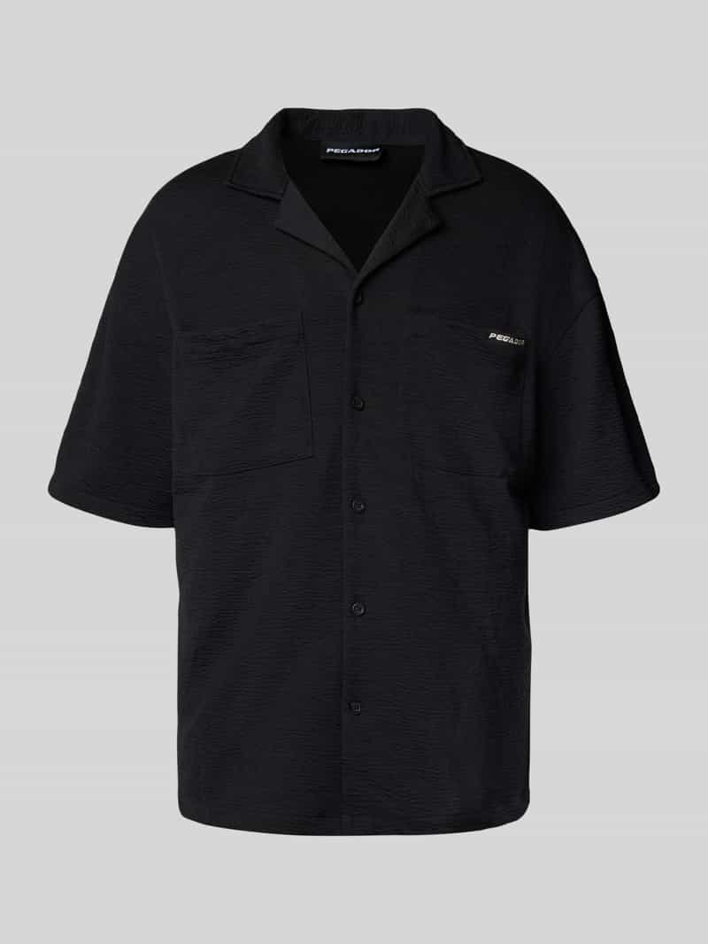 Pegador Relaxed fit vrijetijdsoverhemd met structuurmotief model 'ACADO'