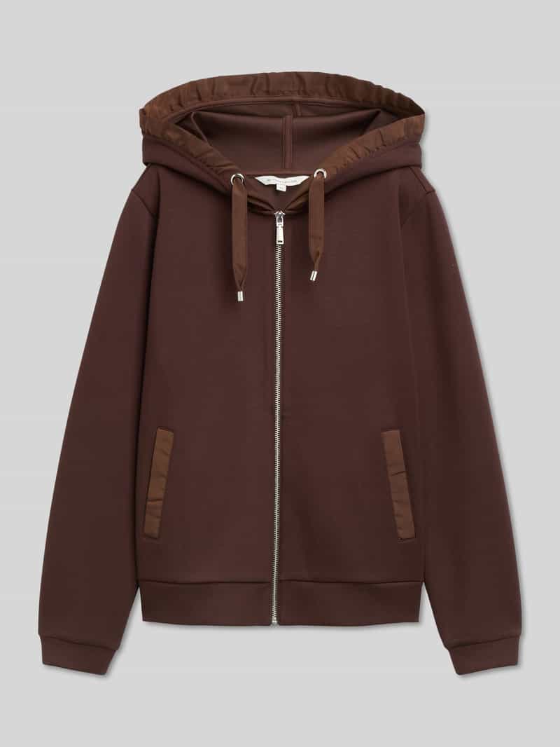 Tom Tailor Regular fit sweatjack met viscose