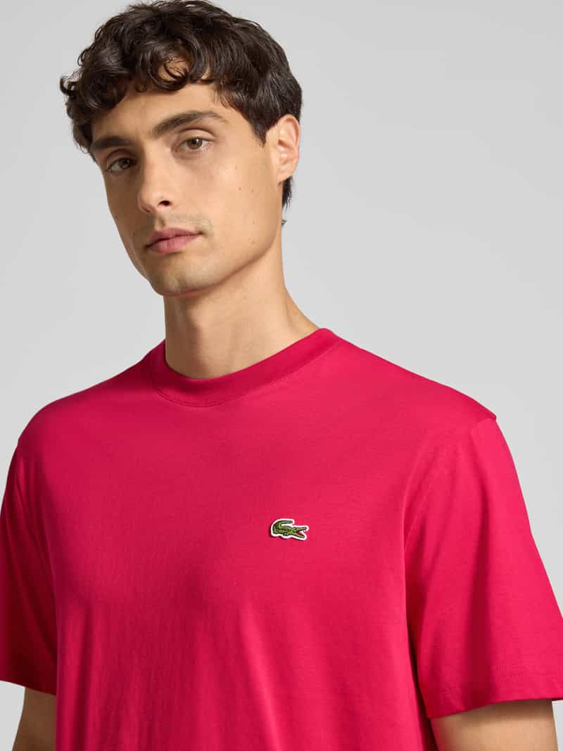 Lacoste Regular fit T-shirt van puur katoen