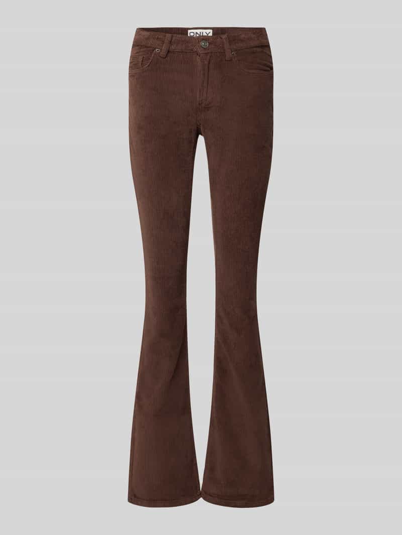 Only Flared corduroy broek van katoenmix model 'MARY'