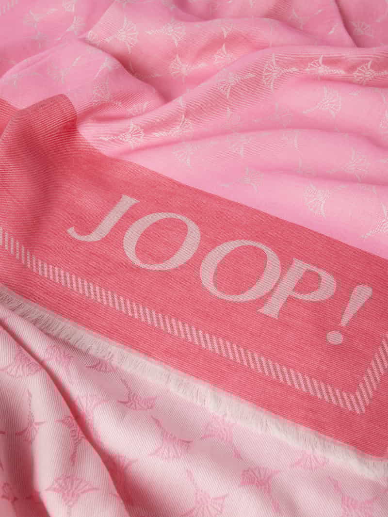 Joop! Sjaal van biologische katoenmix model 'Antonia'