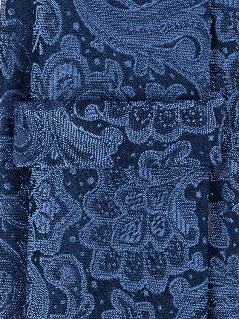 Monti Zijden stropdas met paisleymotief