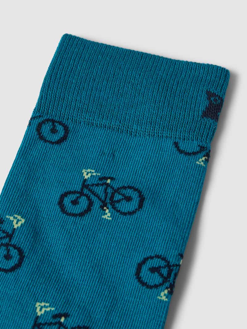 Happy Socks Sokken met all-over motief model 'Bike'