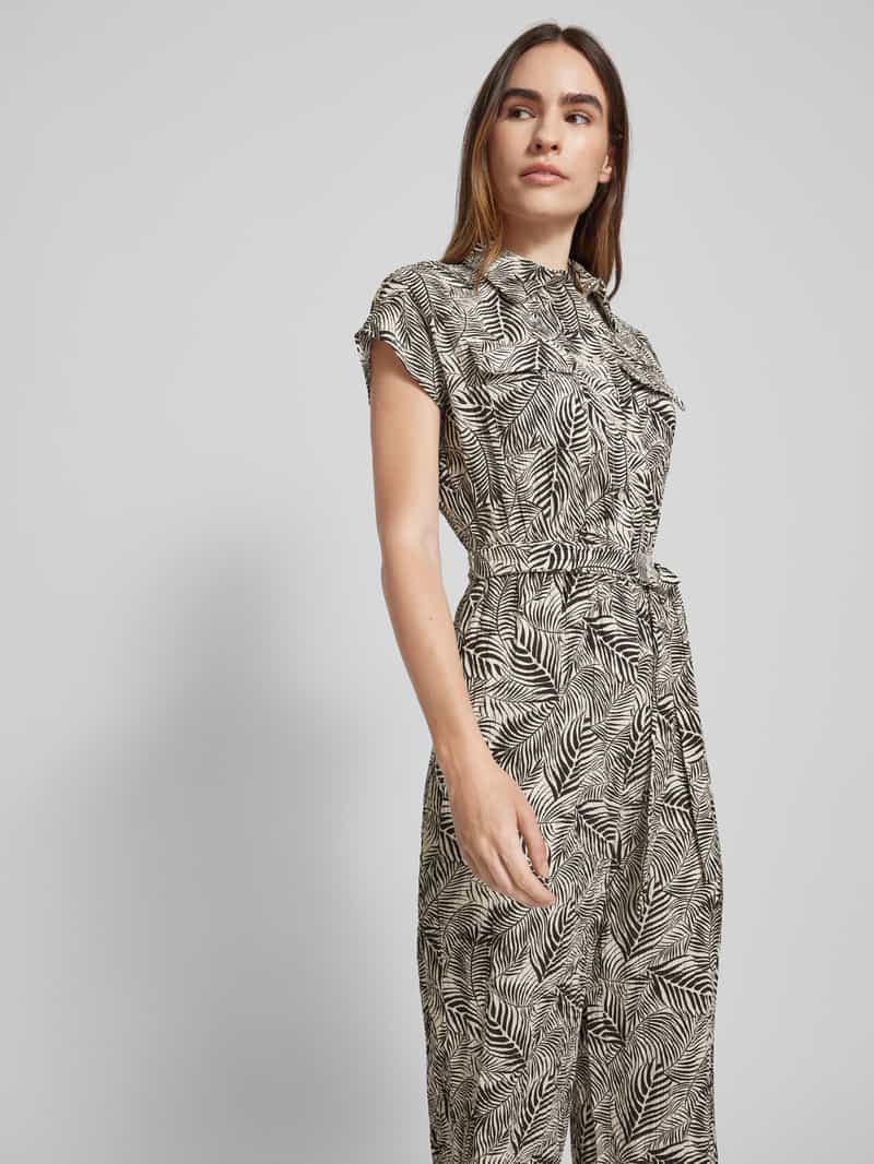 Vila Jumpsuit met paspelzakken op de borst model 'IMIA'
