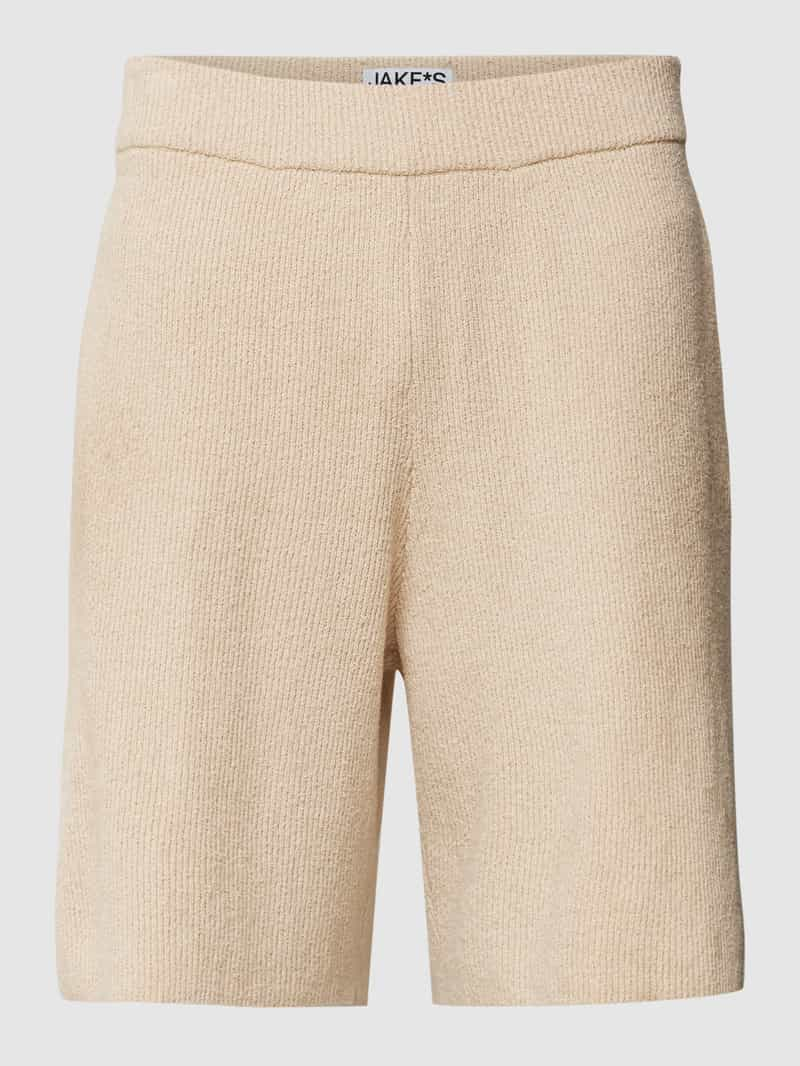 JAKE*S STUDIO MEN Korte regular fit broek met achterzak