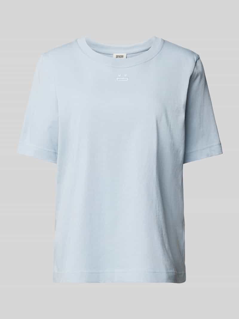 drykorn T-shirt met labelstitching