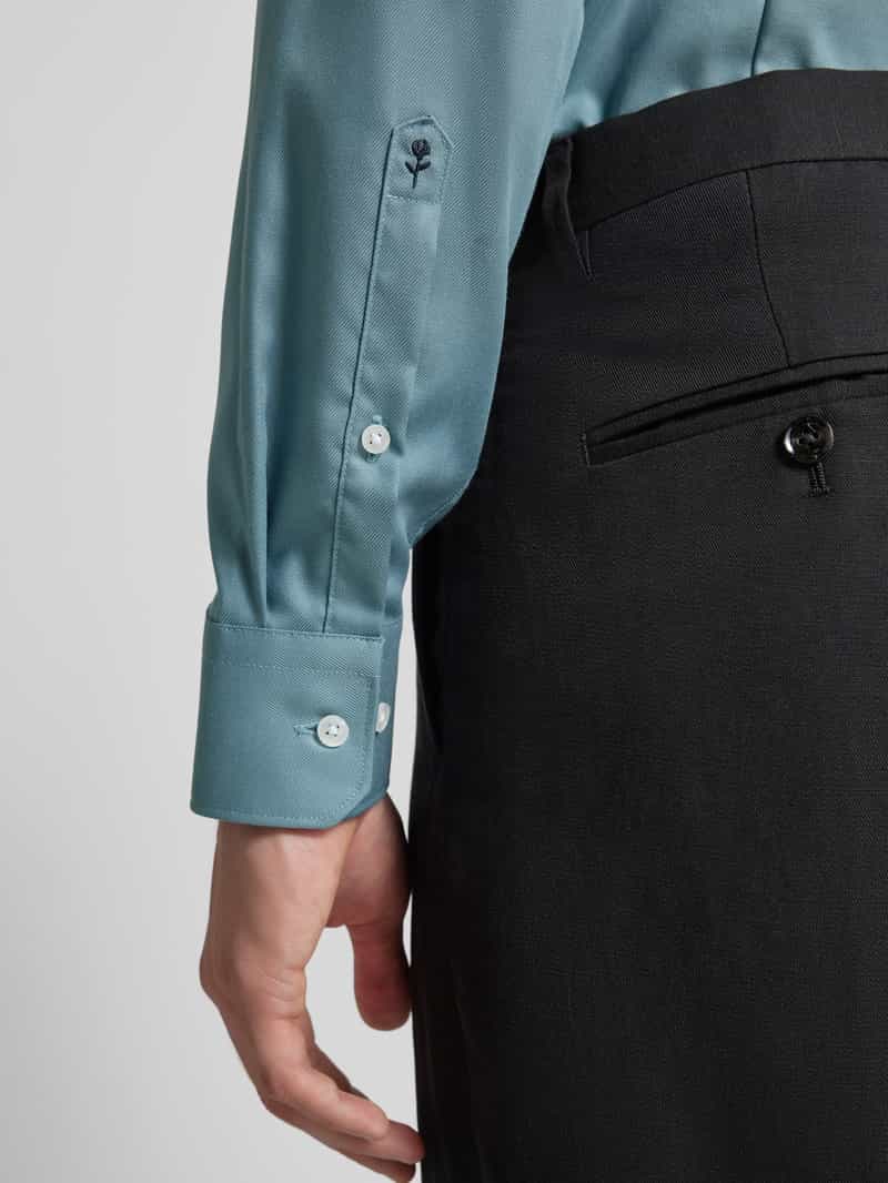 seidensticker Slim fit zakelijk overhemd met kentkraag