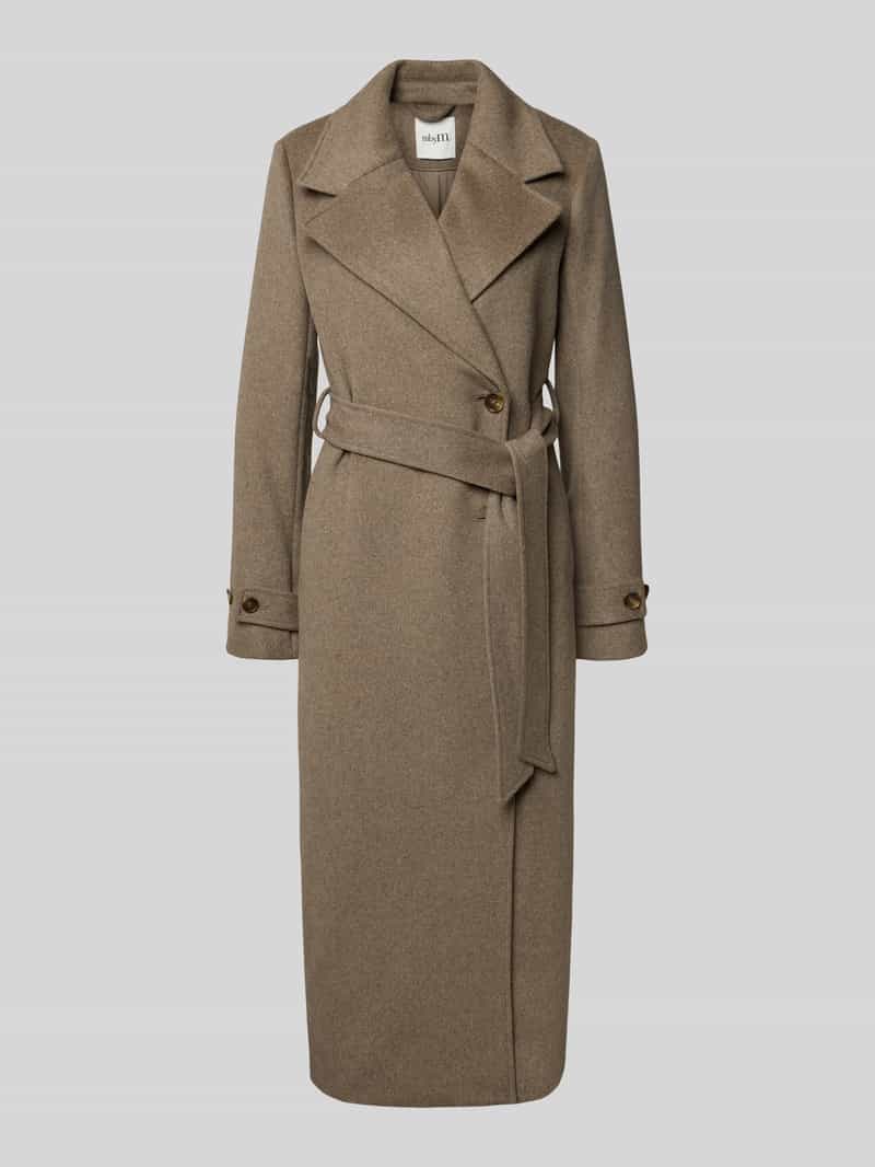 MbyM Lange jas met reverskraag model 'Kasimira'