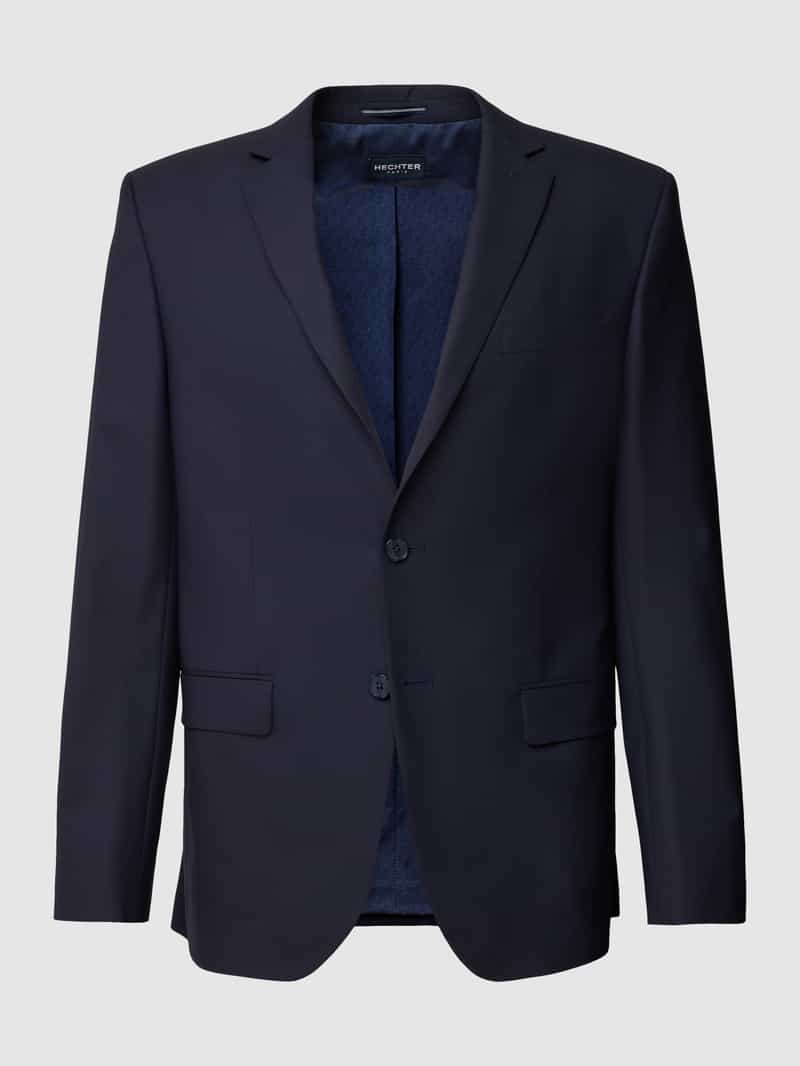 -knoops colbert met paspelzak op de borst, model 'Modern' HECHTER PARIS