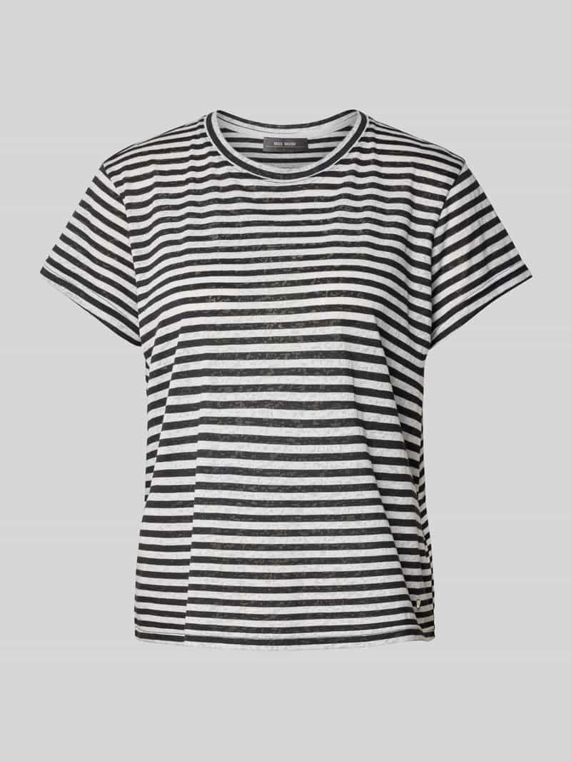 MOS MOSH T-shirt met ronde hals model 'Nan'