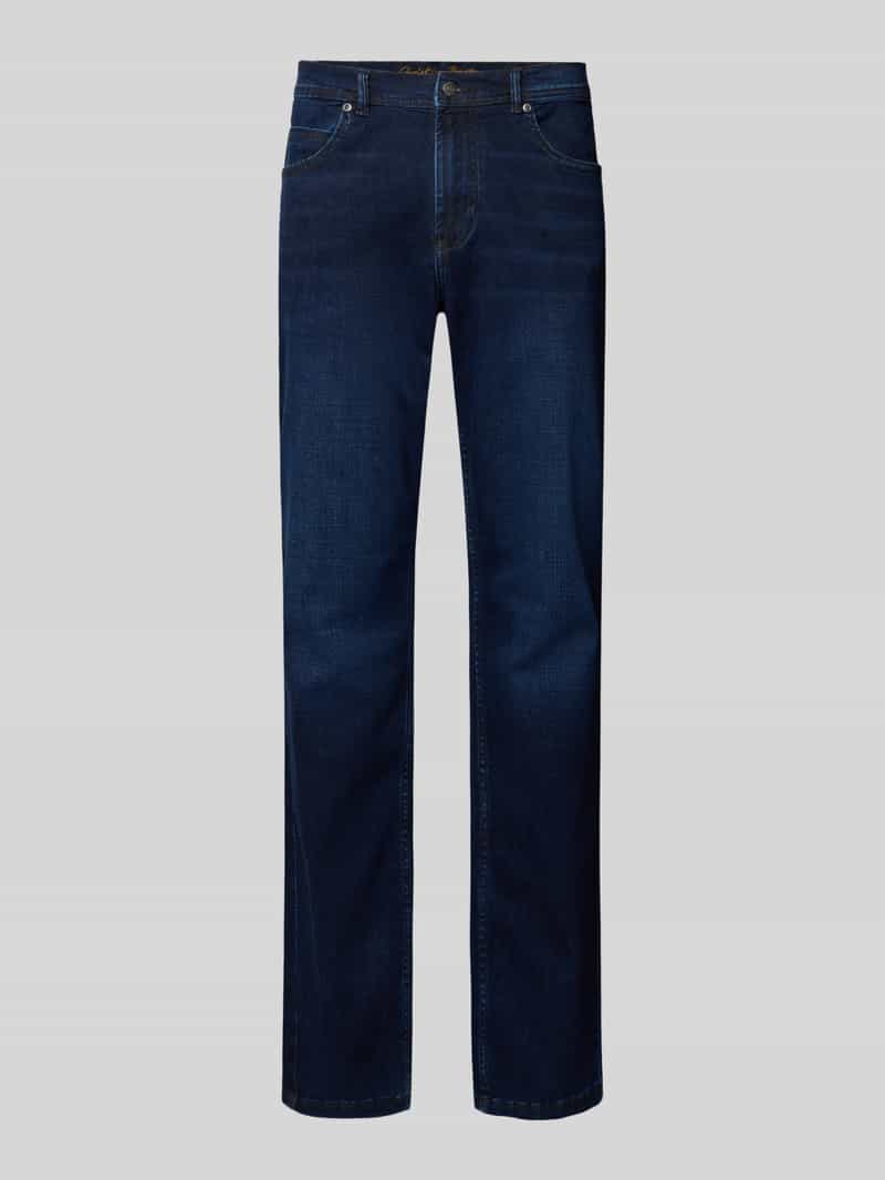 Christian Berg Men Regular fit jeans met steekzakken