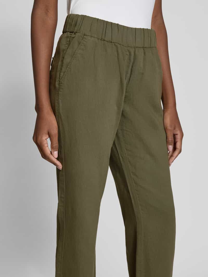 TONI Wide leg jeans met elastische band model 'Pia'