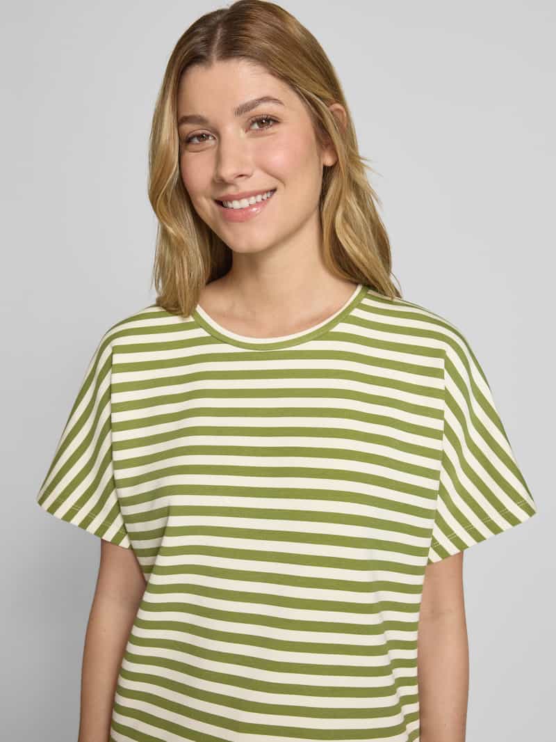 Soyaconcept Sweatshirt met geribde ronde hals model 'BARNI'