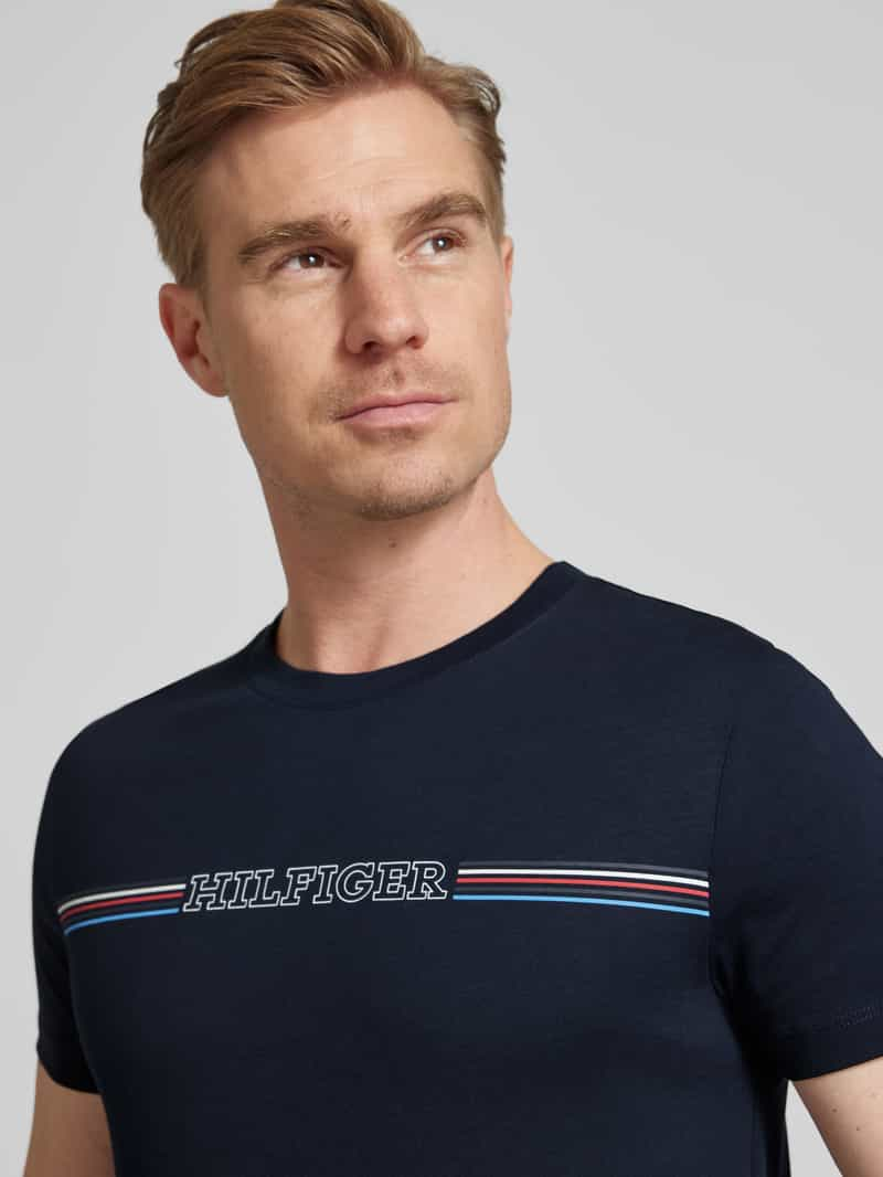 Tommy Hilfiger T-shirt met labelprint