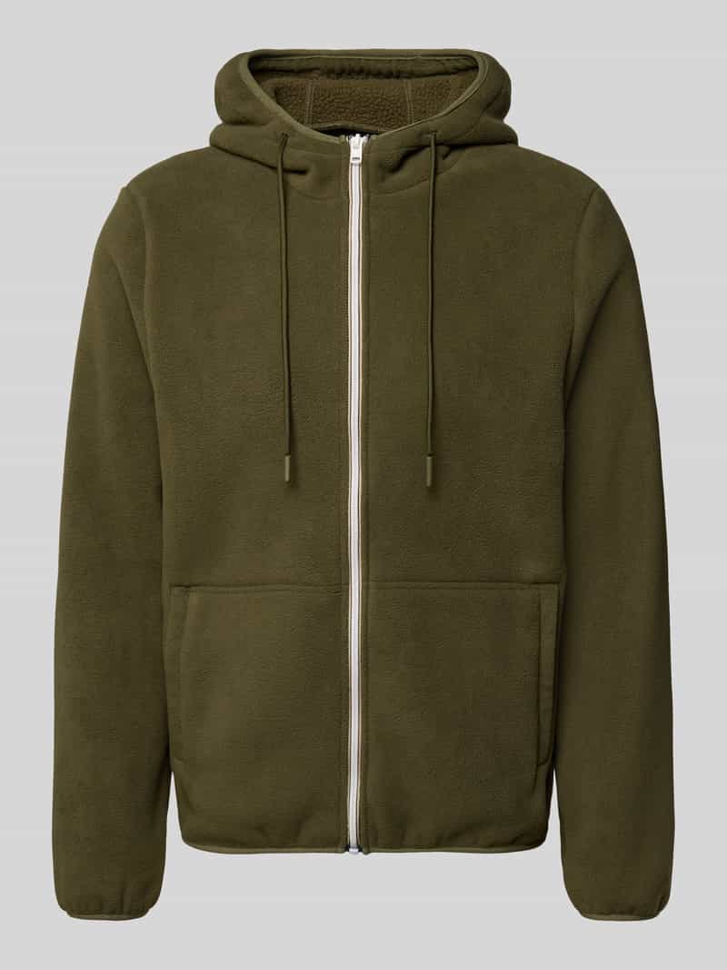 Blend Fleecejack met capuchon model 'FROST'