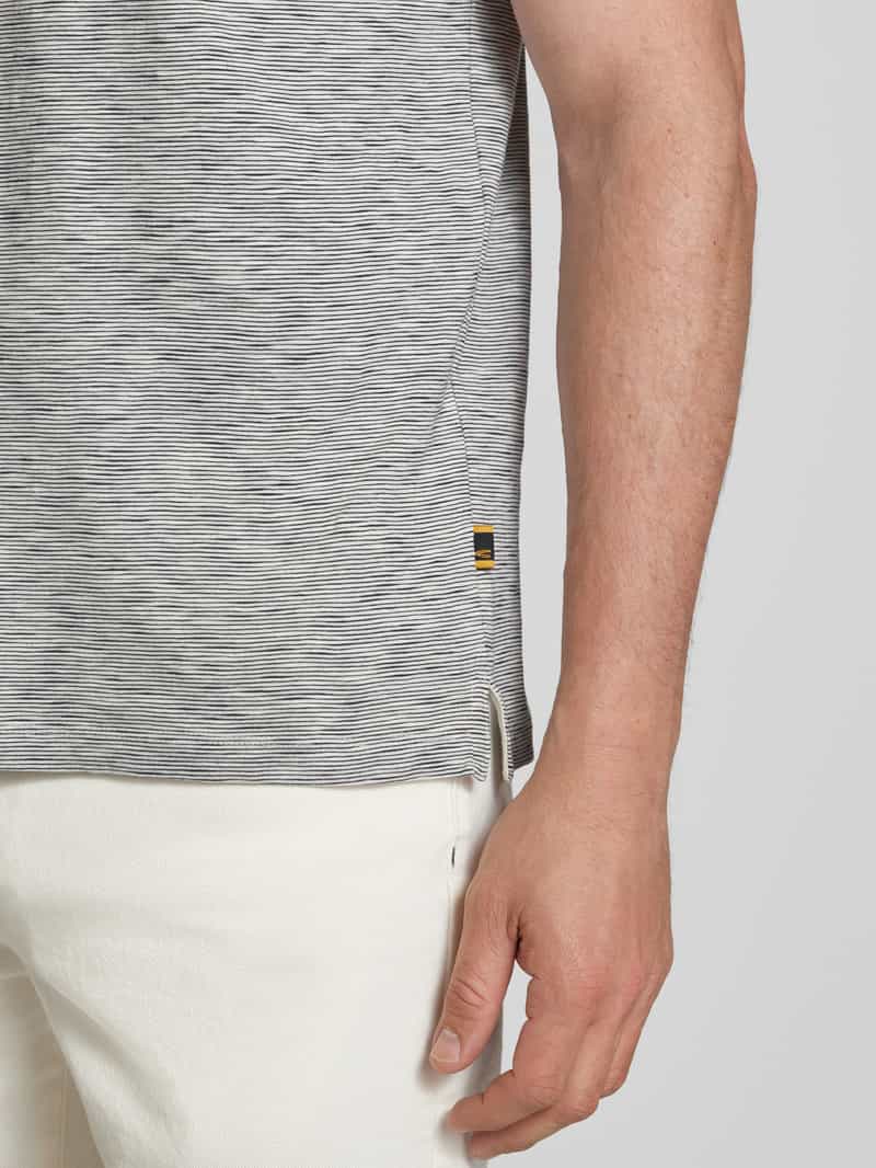 camel active Regular fit poloshirt met borstzak