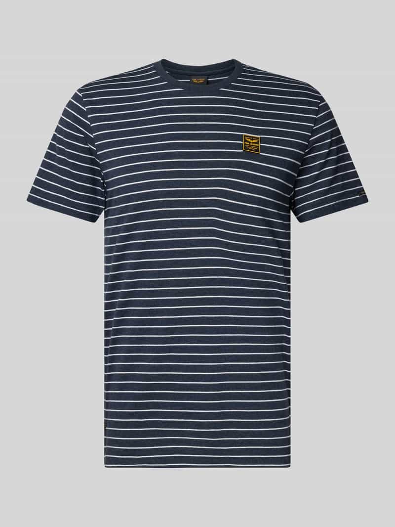 PME Legend T-shirt met labeldetail