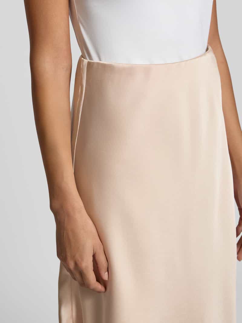 NEO NOIR Midirok van satijn met elastische band model 'Bovary'