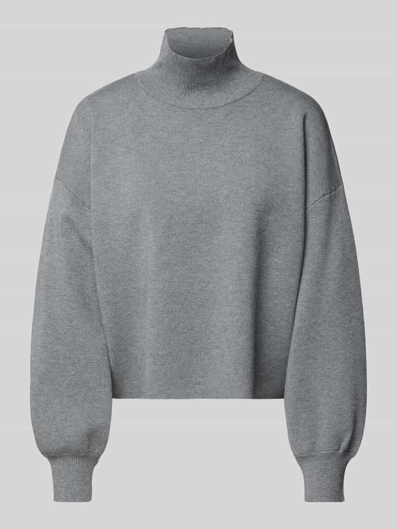 MSCH Copenhagen Gebreide pullover van viscosemix met opstaande kraag model 'Mercy East'