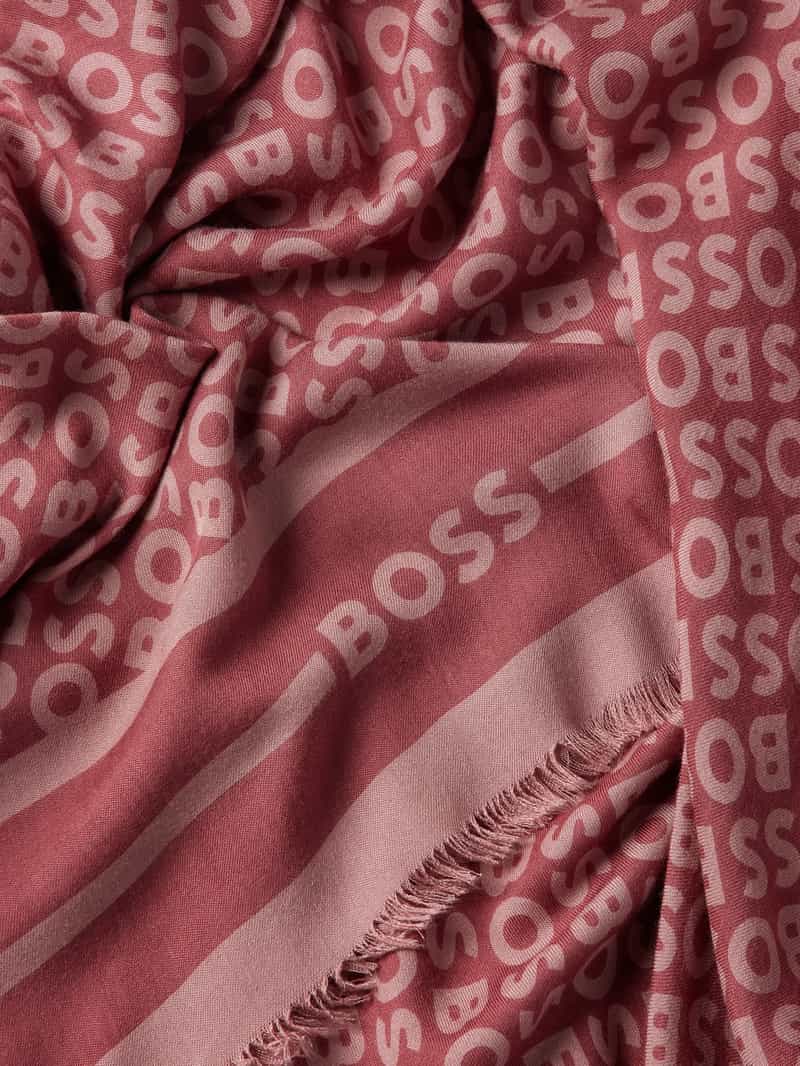 Boss Sjaal met franjes model 'Laik'