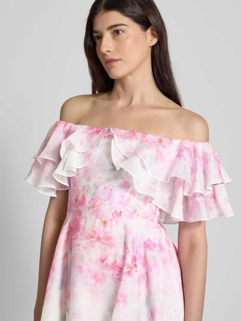 Forever New Cocktailjurk met volantgarnering