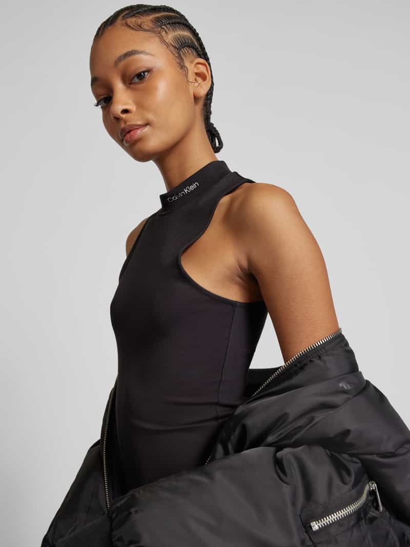 Calvin Klein Jeans Knielange jurk met turtleneck