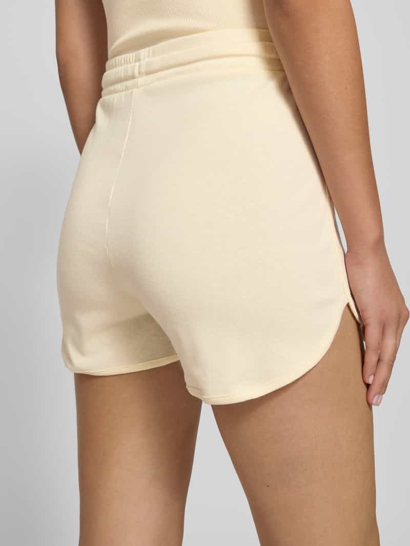 Champion Sweatshorts met labeldetail