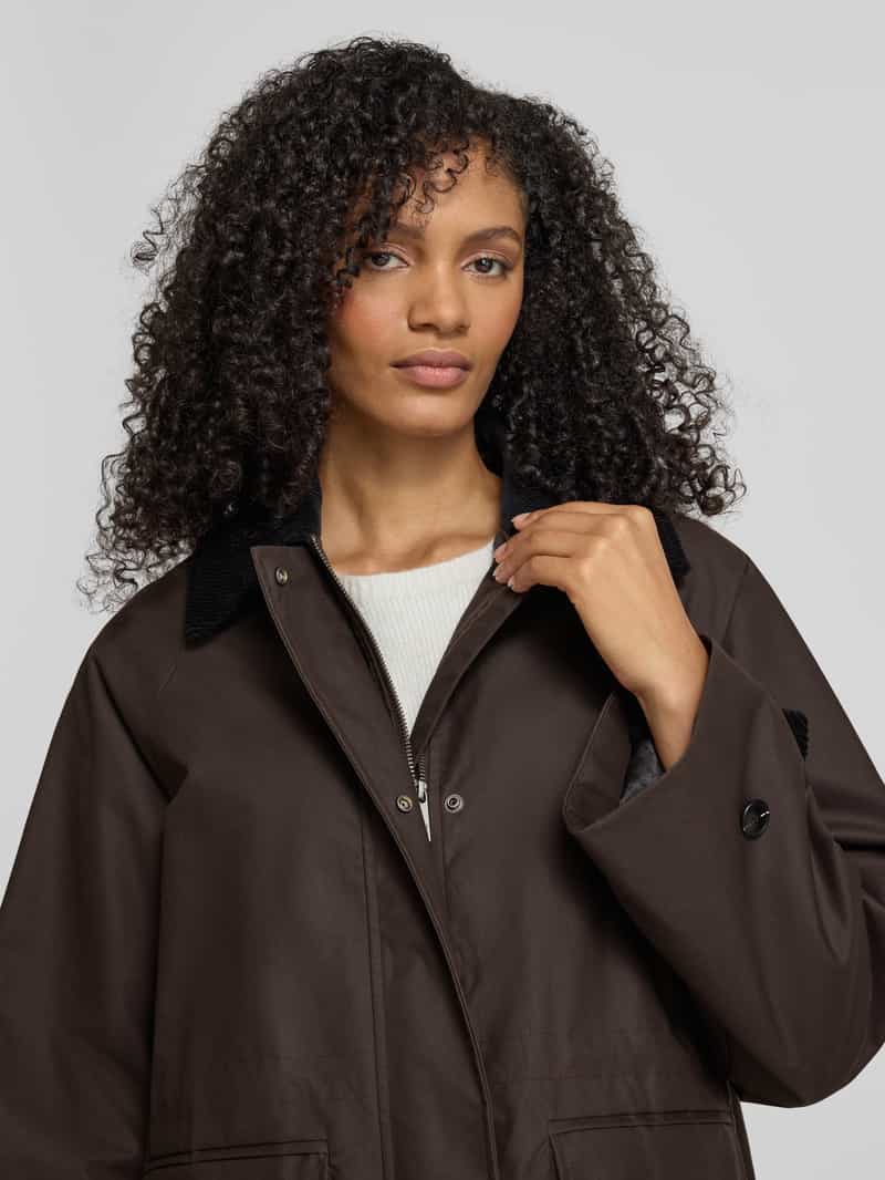 Selected Femme Regular fit jack van gewaxt puur katoen model 'WILMA'