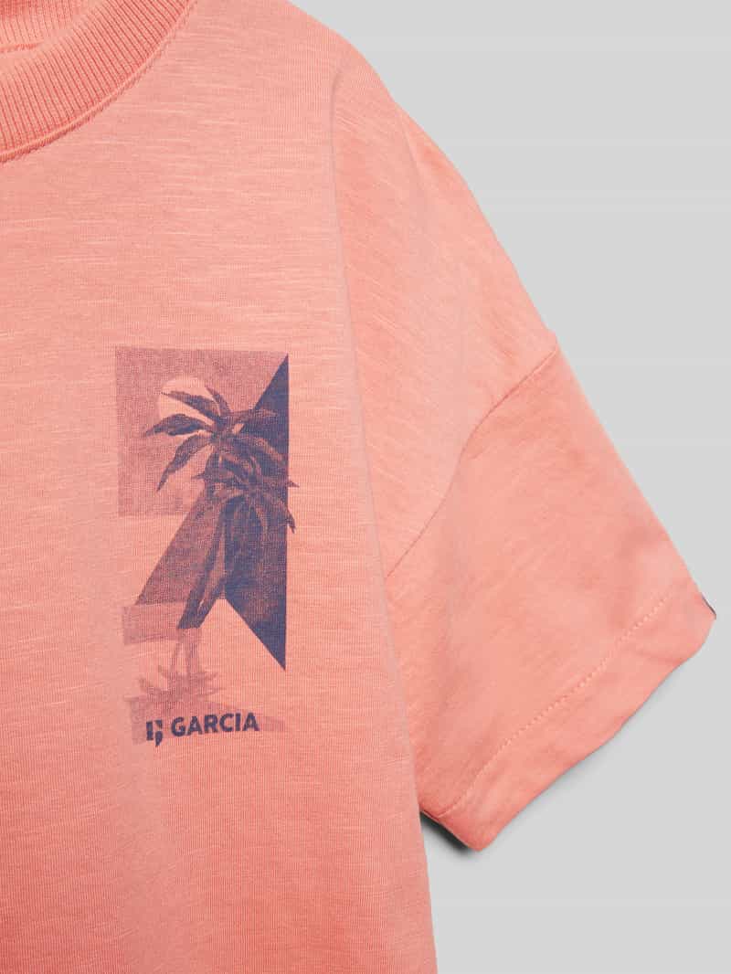 Garcia T-shirt met labelprint