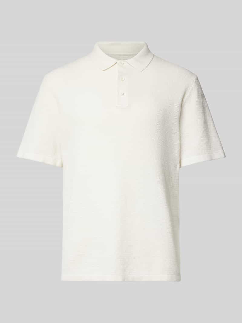 jack & jones Regular fit poloshirt met labelstitching model 'GEORGE'