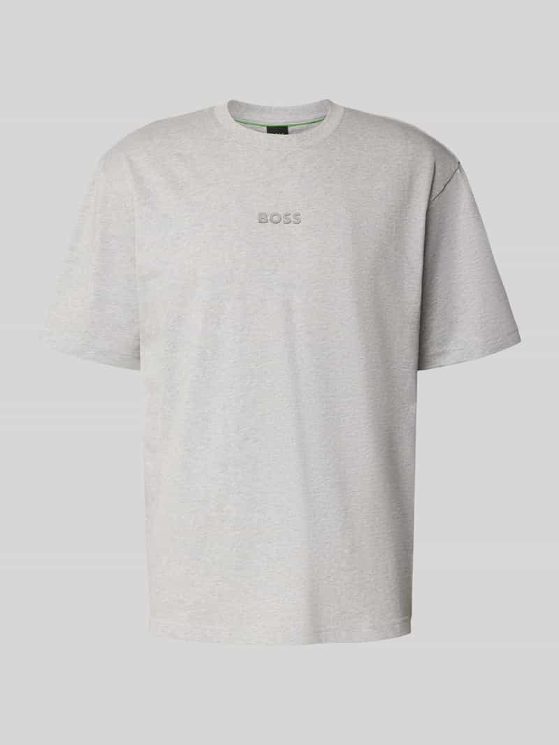 BOSS Green Regular fit T-shirt van puur katoen