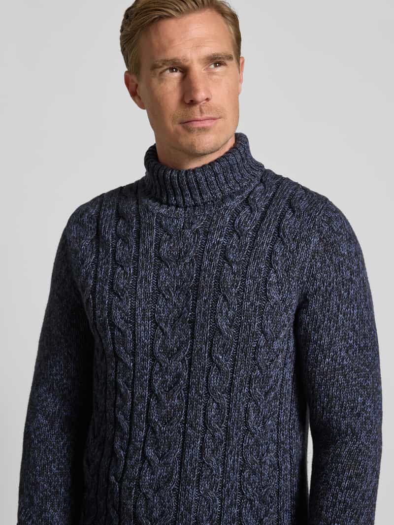 RAGMAN Gebreide pullover met ribboorden