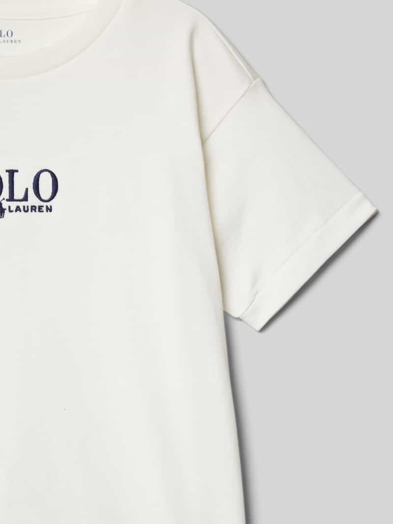 Polo Ralph Lauren Kids T-shirt met labelstitching