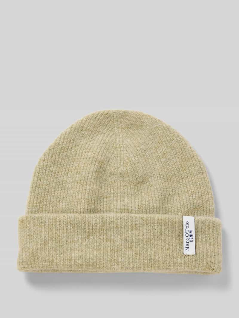 Marc O'Polo DENIM Beanie met alpaca en scheerwol