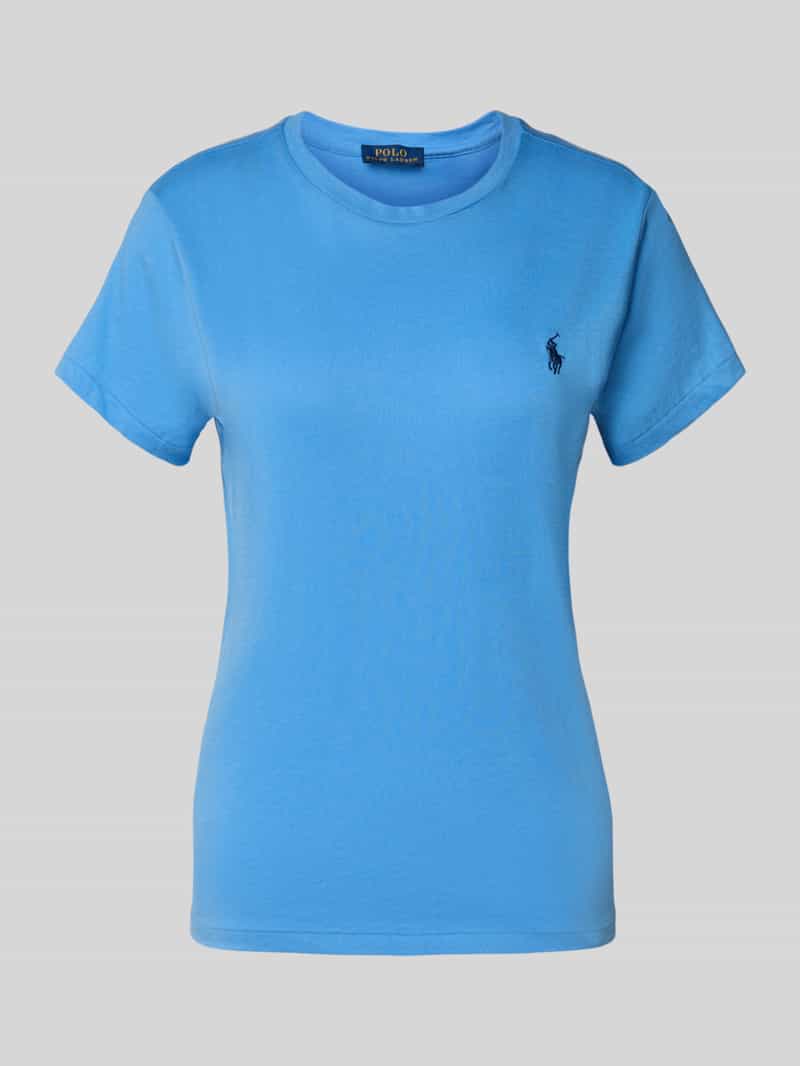 Polo Ralph Lauren T-shirt met labelstitching en ronde hals