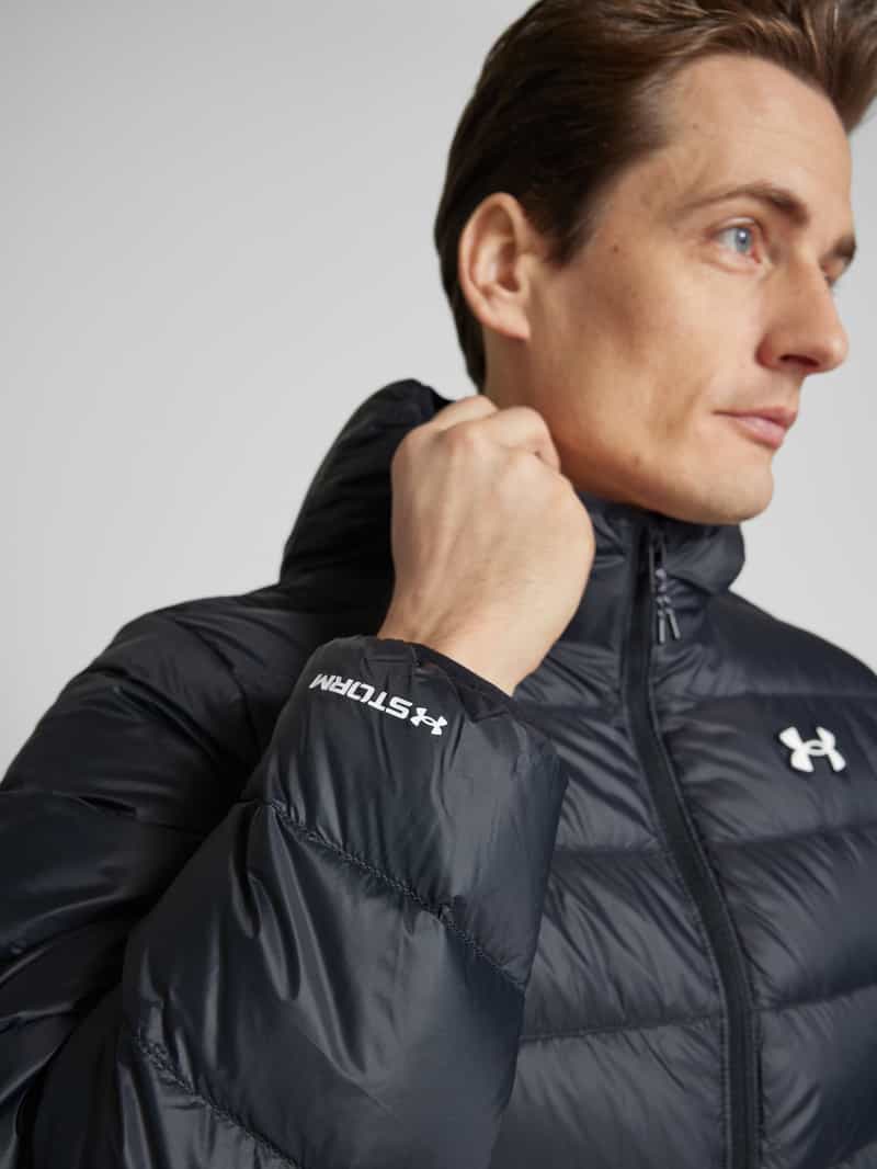Under Armour Gewatteerd jack met labelpatch model 'LEGEND