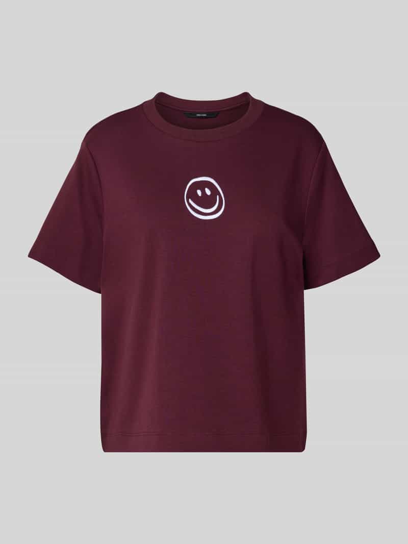 Vero Moda Loose fit T-shirt van puur katoen model 'SARA METTE'